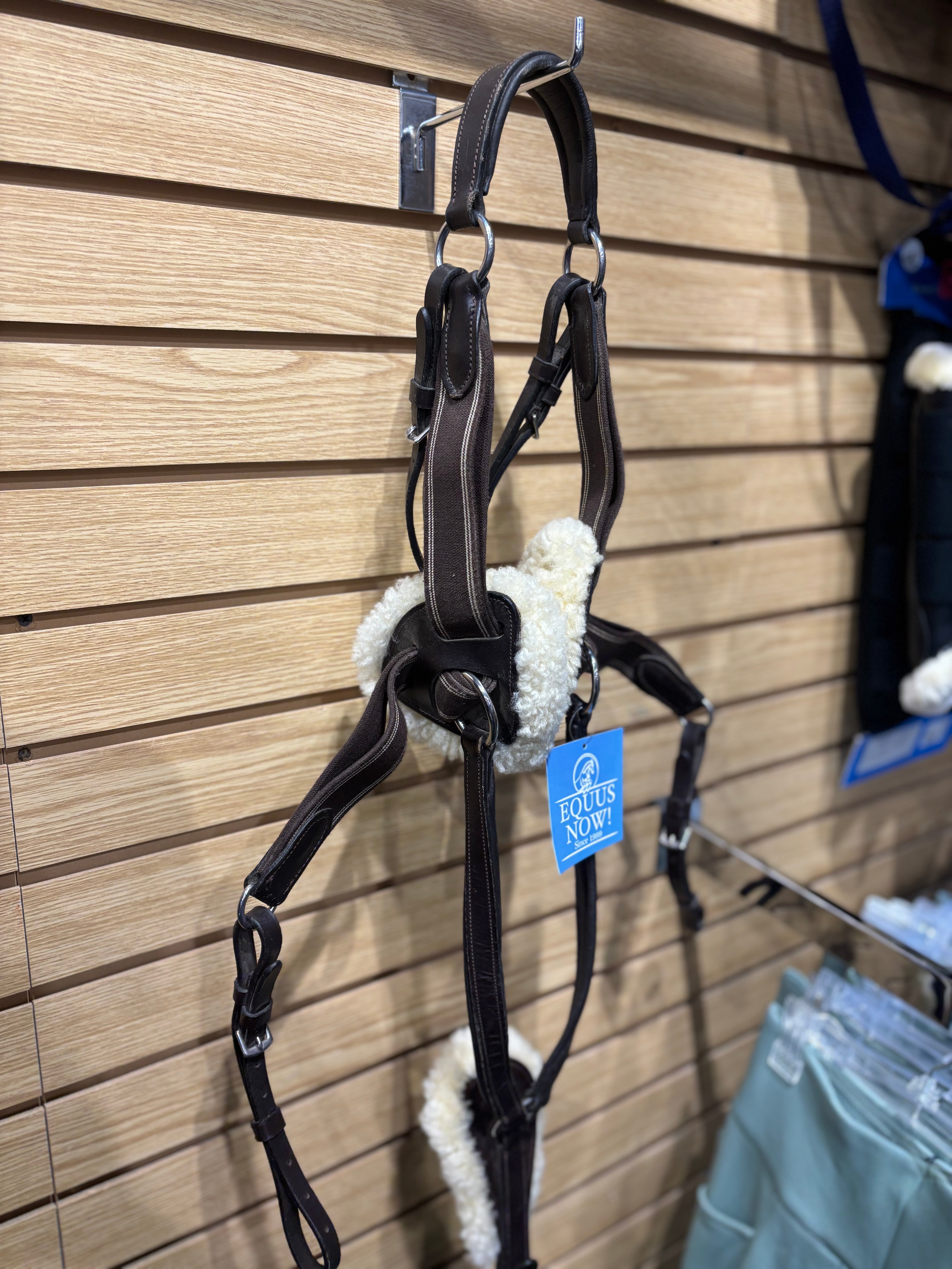Used Avignon 5 Point Breastplate Cob Brown