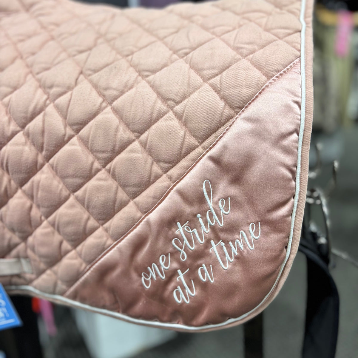 Used Full Blush Pink SmartPak Saddle Pad