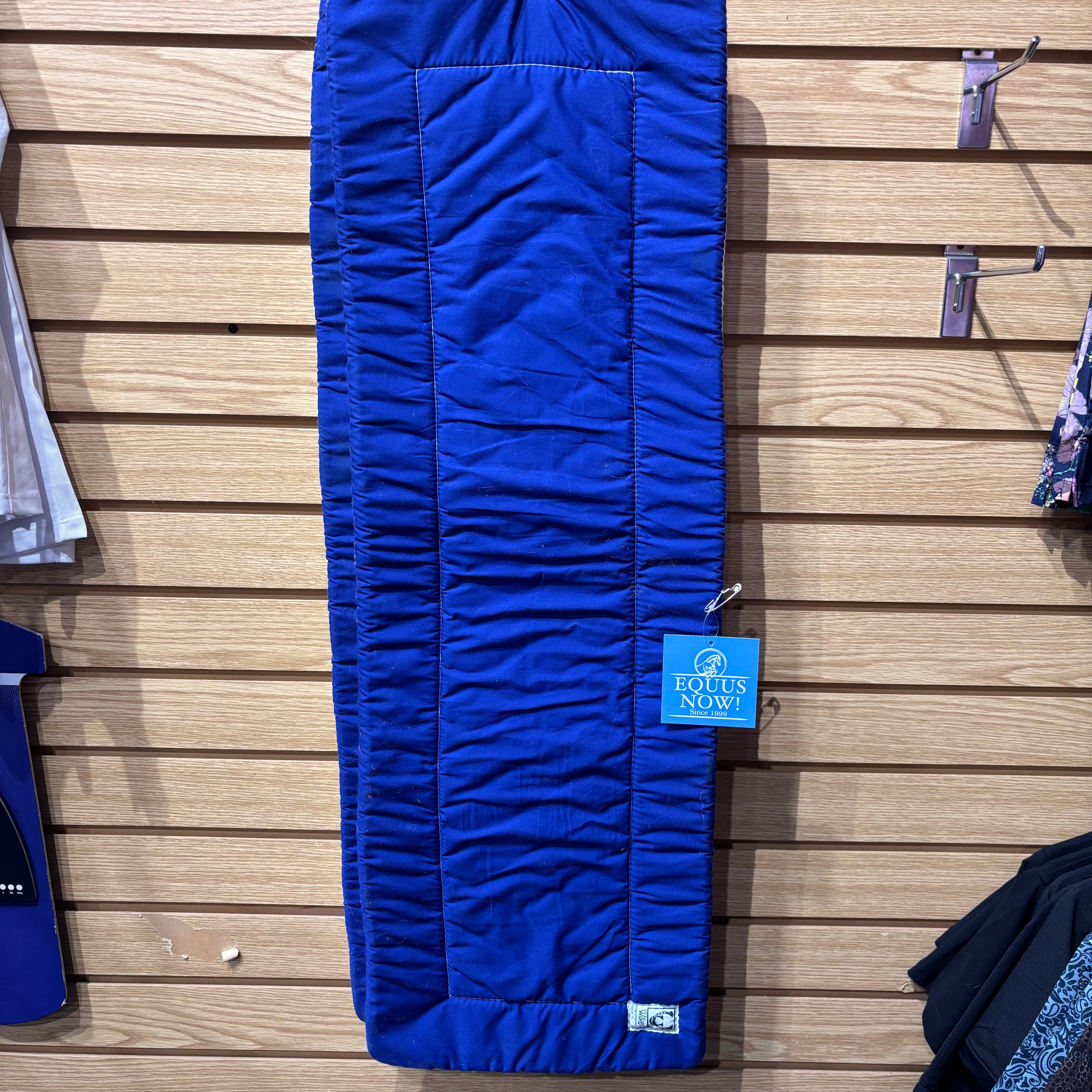 Used 12" Royal Blue Wilkers Combo Quilted Wraps