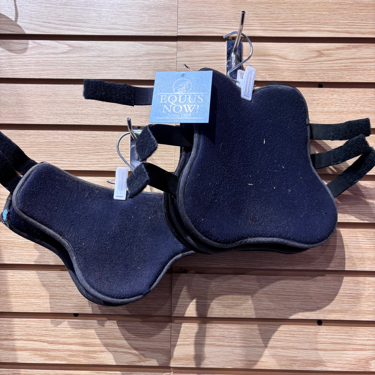 Used XL Black Equifit T Boot Original Set of Fronts and Hinds