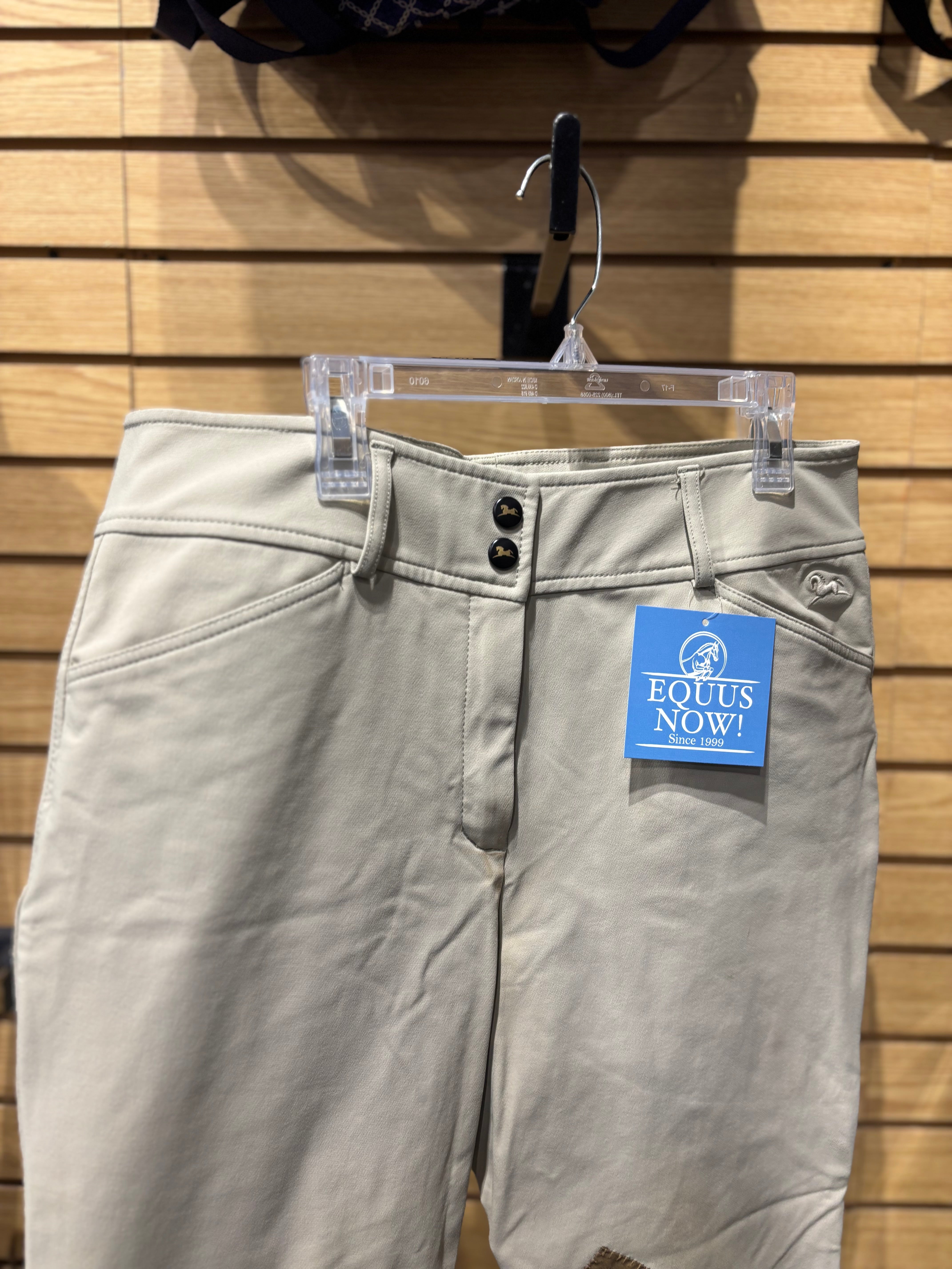 Used RJ Classics Tan 32 Knee Patch Breeches