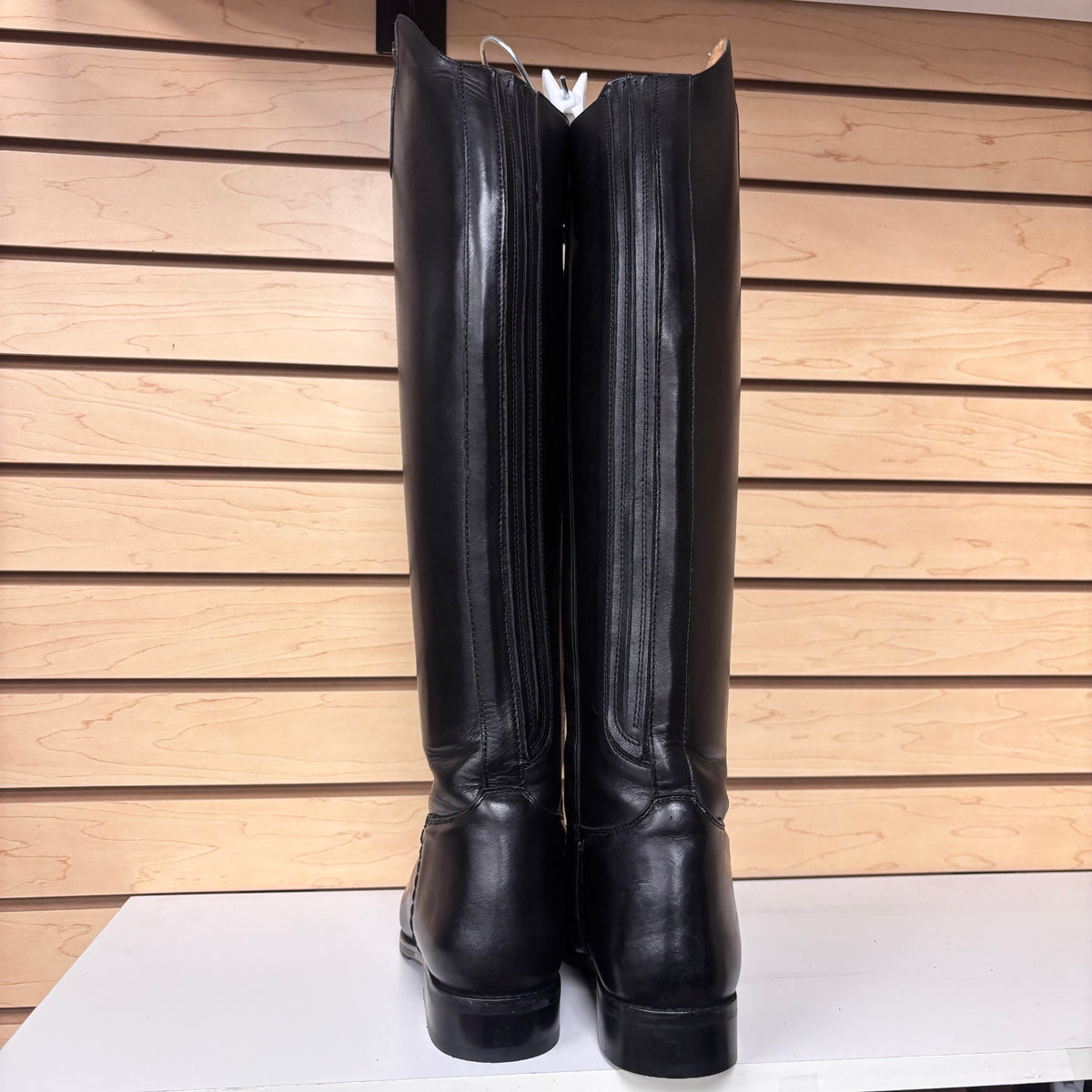 Used Euro 38 Black Mountain Horse Serenade Dressage Boots- Regular/Slim