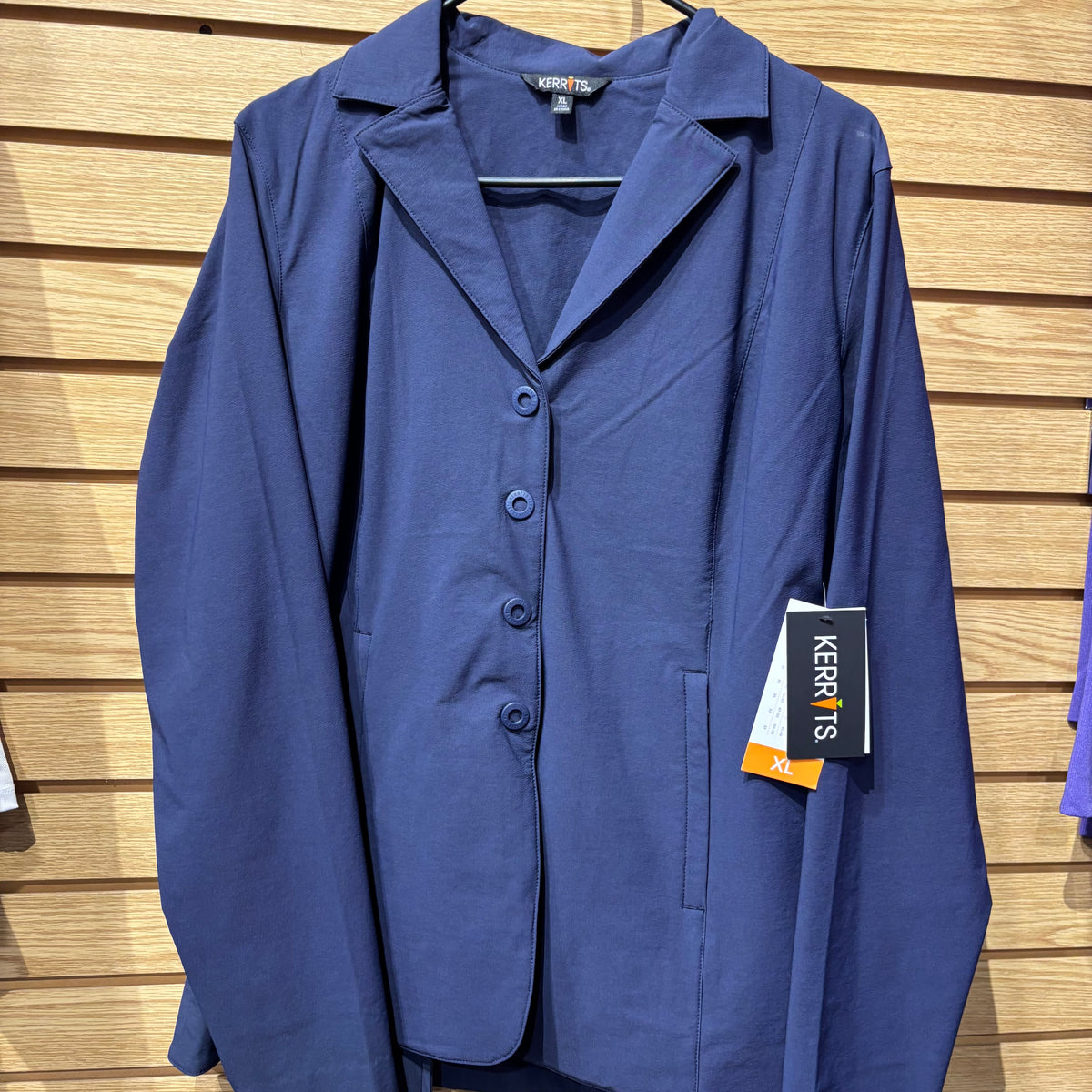 Used XL Navy Kerrits Stretch Competitor Show Coat