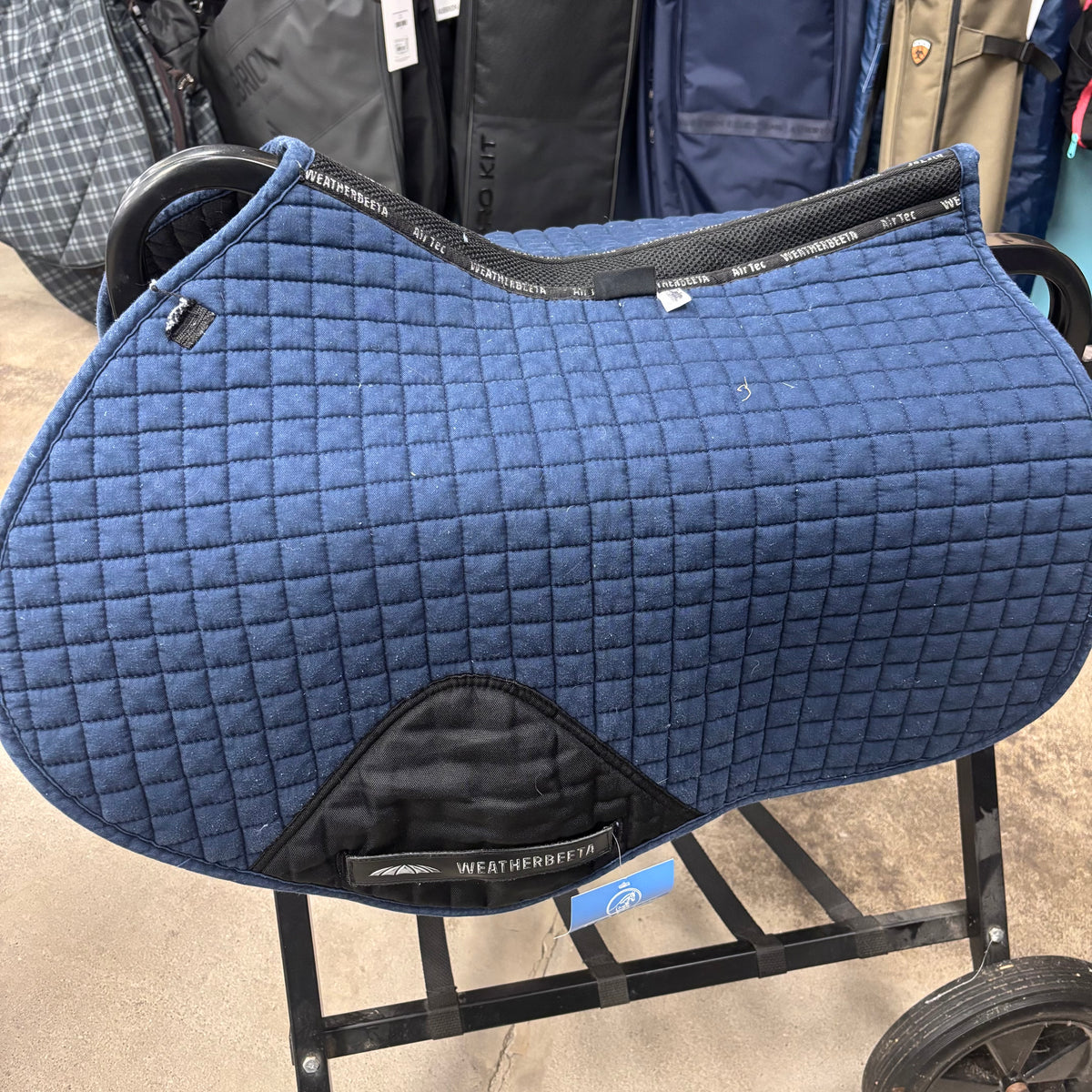 Used Jump Navy Weatherbeeta AirTec Saddle Pad