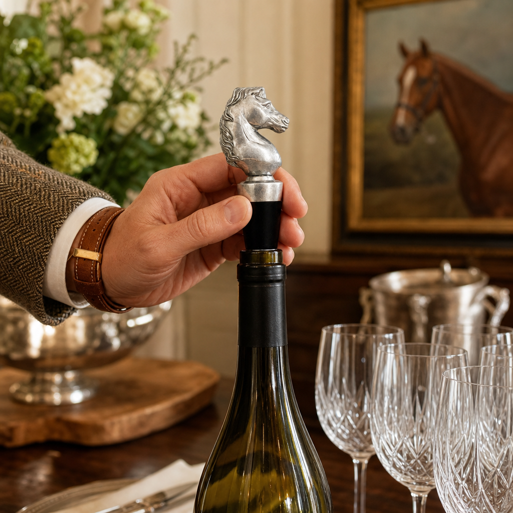 Horse Head Wine Bottle Stopper