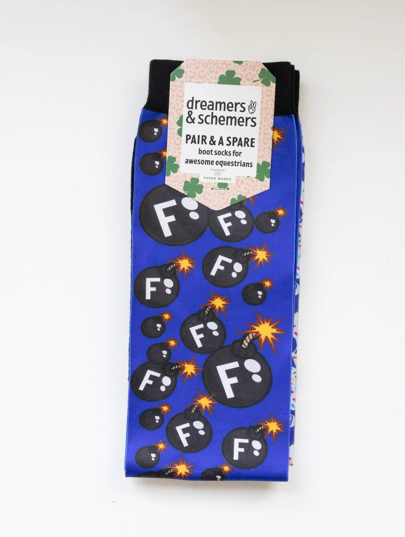 Dreamers & Schemers Pair & A Spare Socks