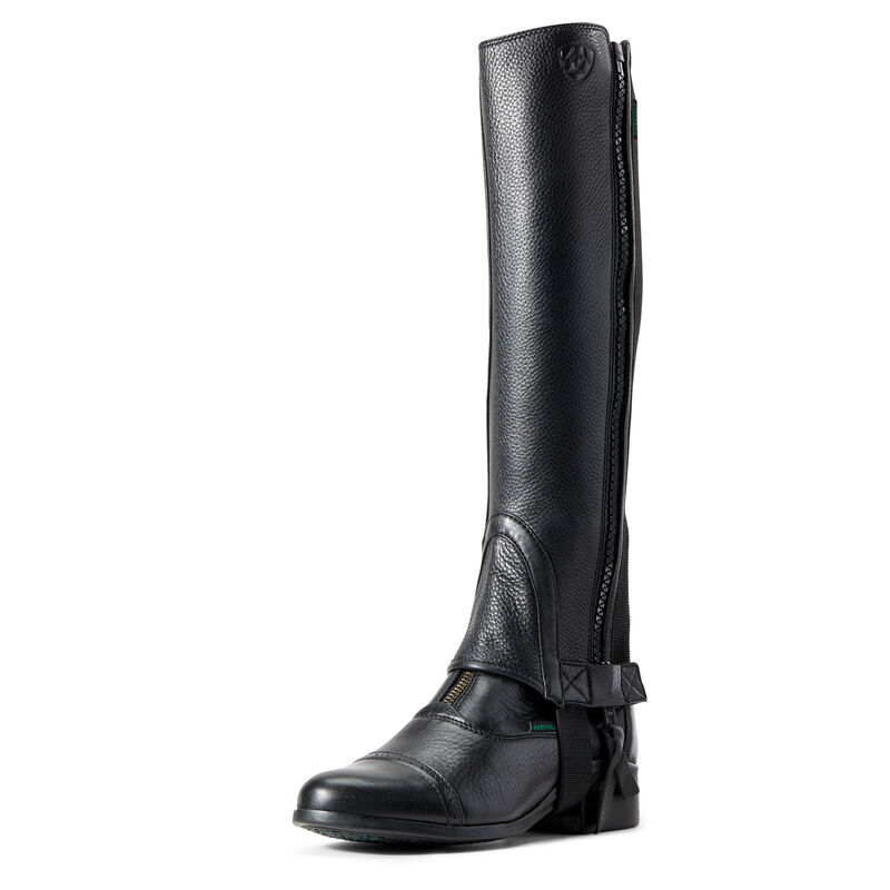 Ariat Breeze Half Chaps Black Leather