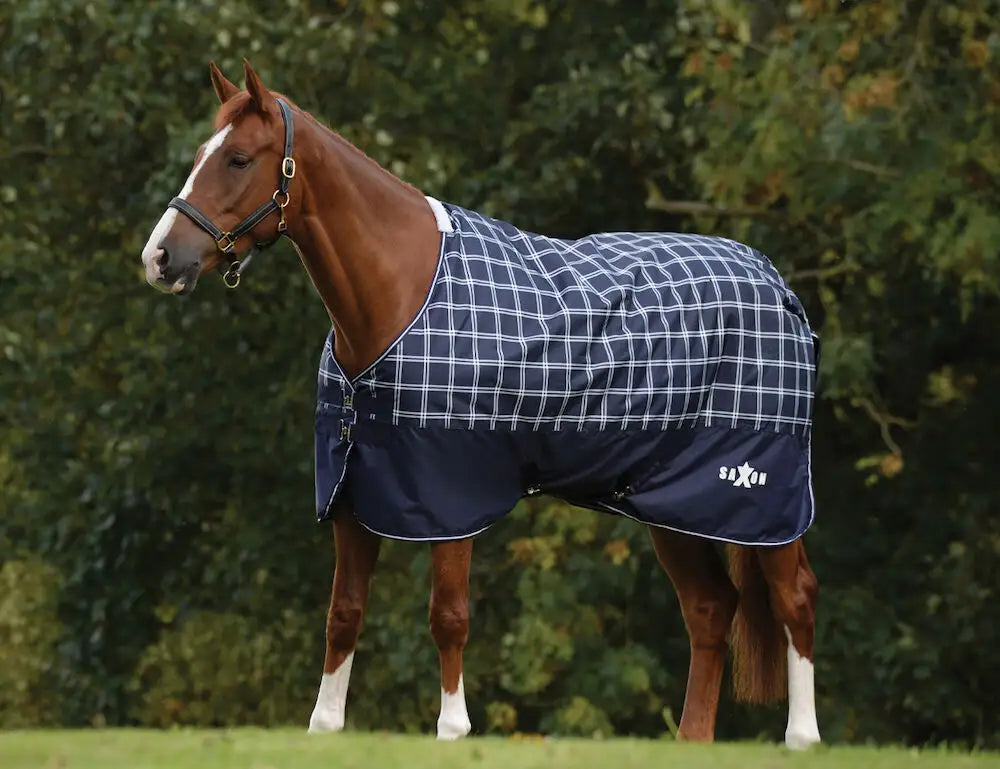 Sale Saxon Defiant 600D Standard Neck Lite Turnout Sheet