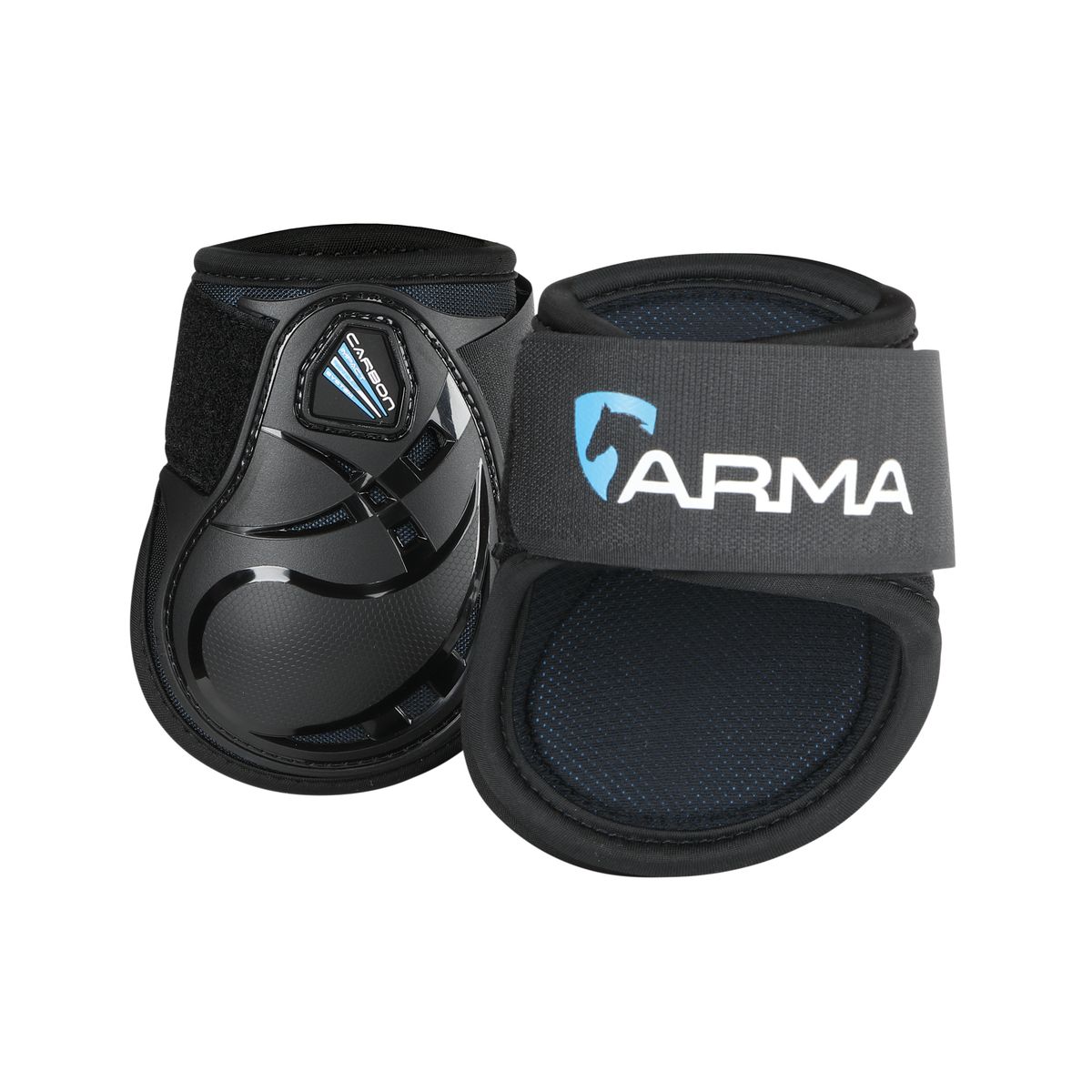 Shires Arma Carbon Fetlock Boots - Black