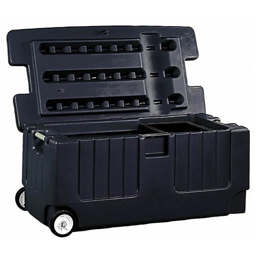 Horseman's Pride Tack Trunk with Wheel Assembly