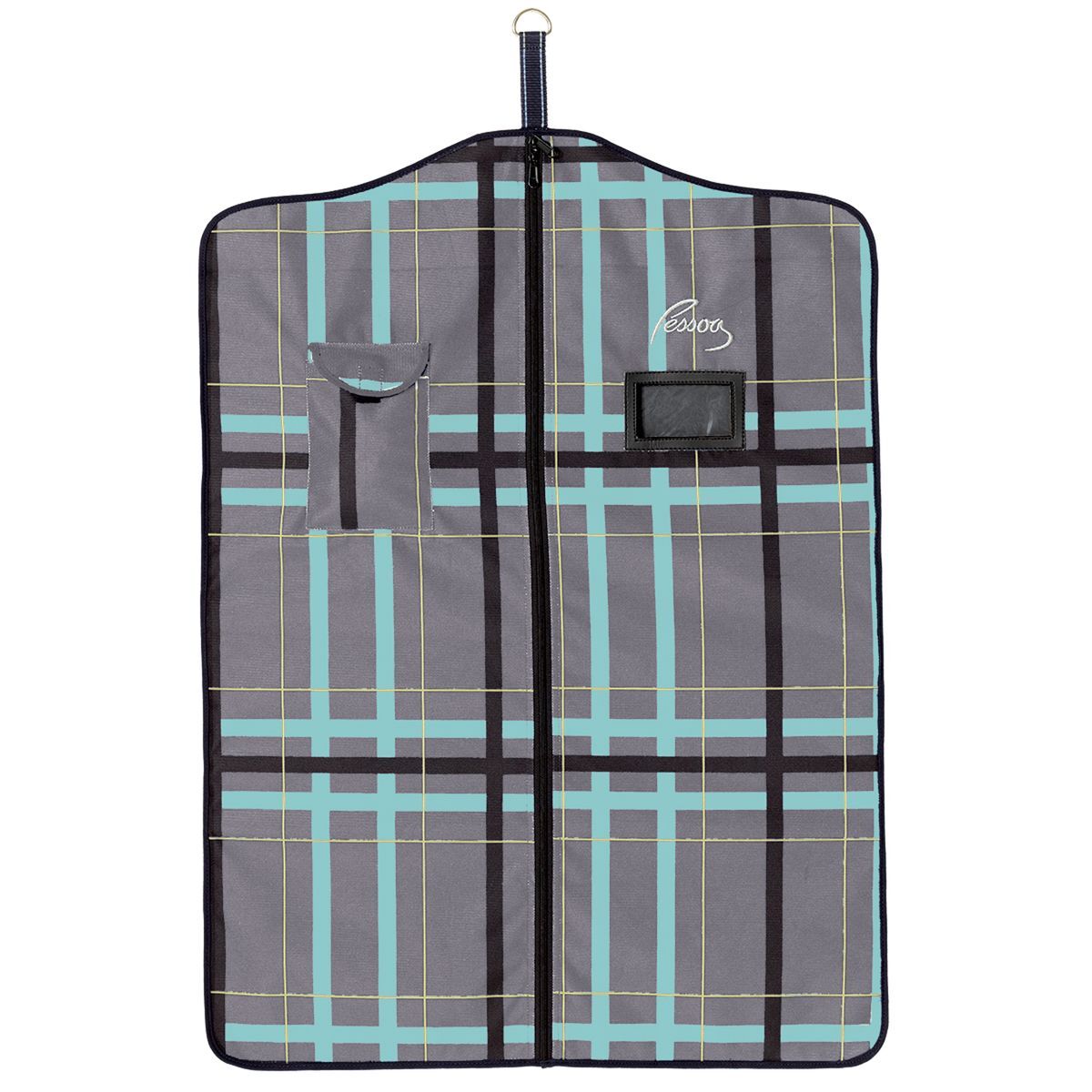 Pessoa Alpine 1200 Garment Bag - Clay/Teal Plaid