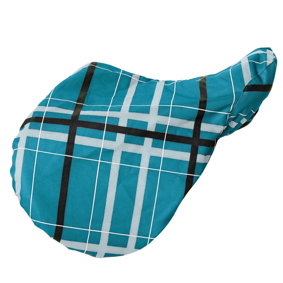 Pessoa Alpine 1200D Saddle Cover - Juniper/Clay Plaid