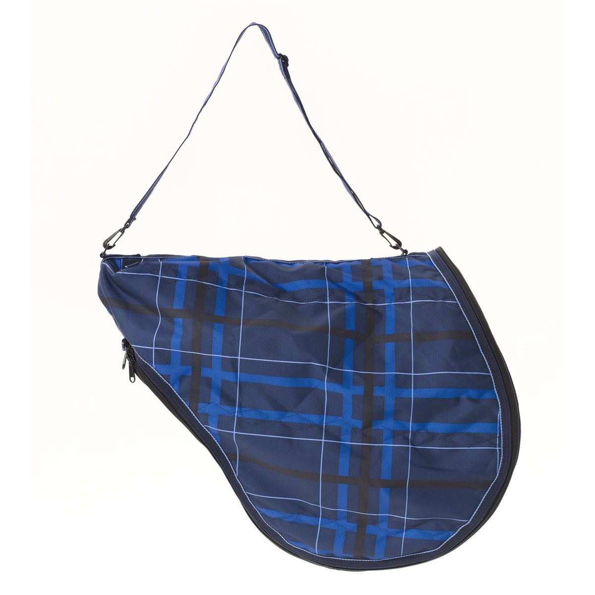 Pessoa Alpine Saddle Carrier - Navy/Black Plaid