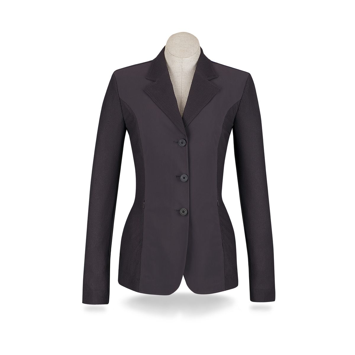 RJ Classics Ladies Harmony Mesh Show Coat - Navy Blue