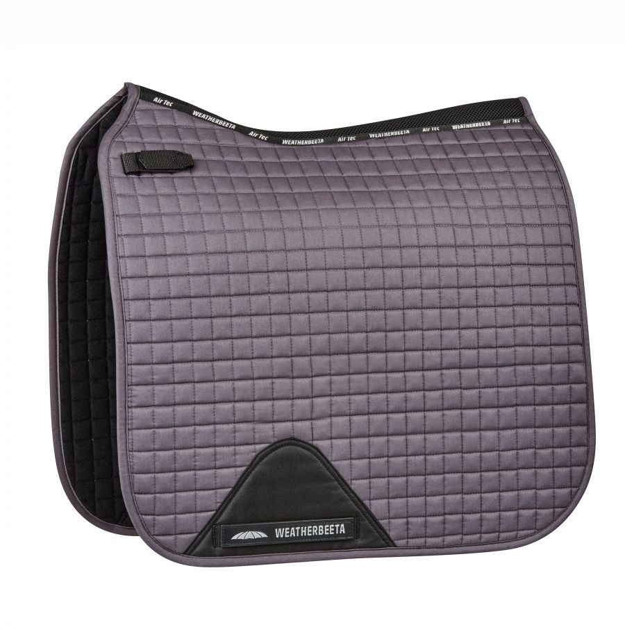 Weatherbeeta Prime Dressage Saddle Pad - Grey