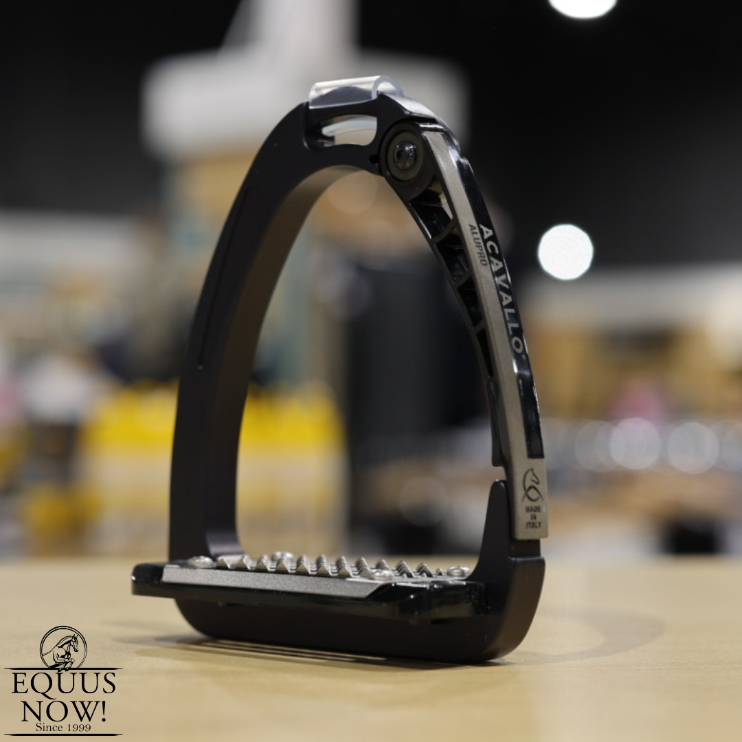 Acavallo Alupro Tech Stirrup Irons - Black