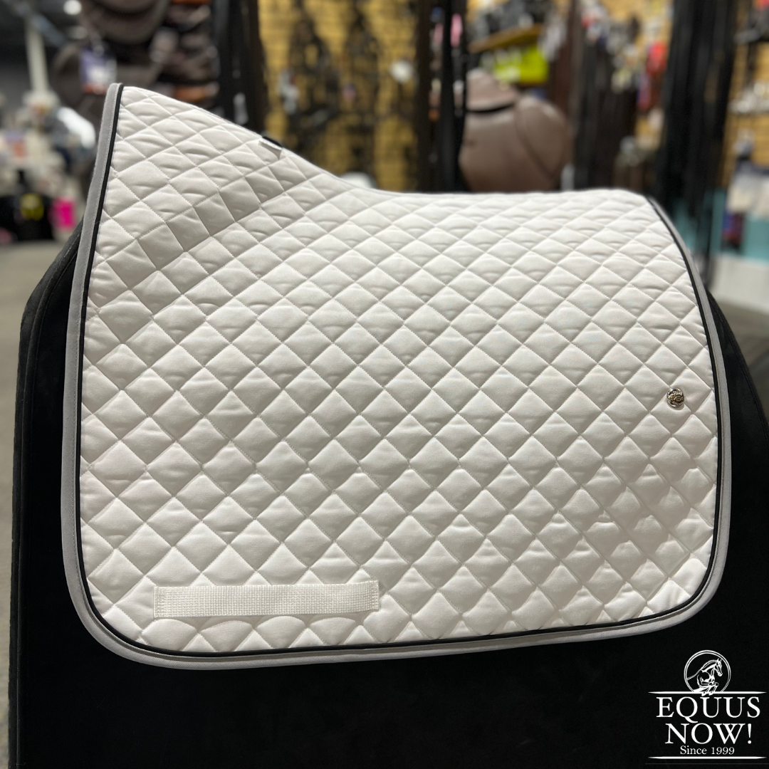 Ogilvy Dressage Baby Pad - Stock Colors - White/Black/Light Grey