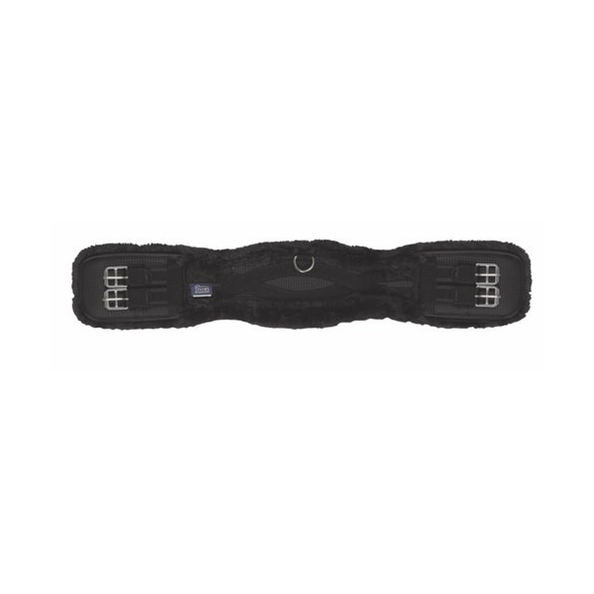 Shires Supafleece Contour Dressage Girth - Black