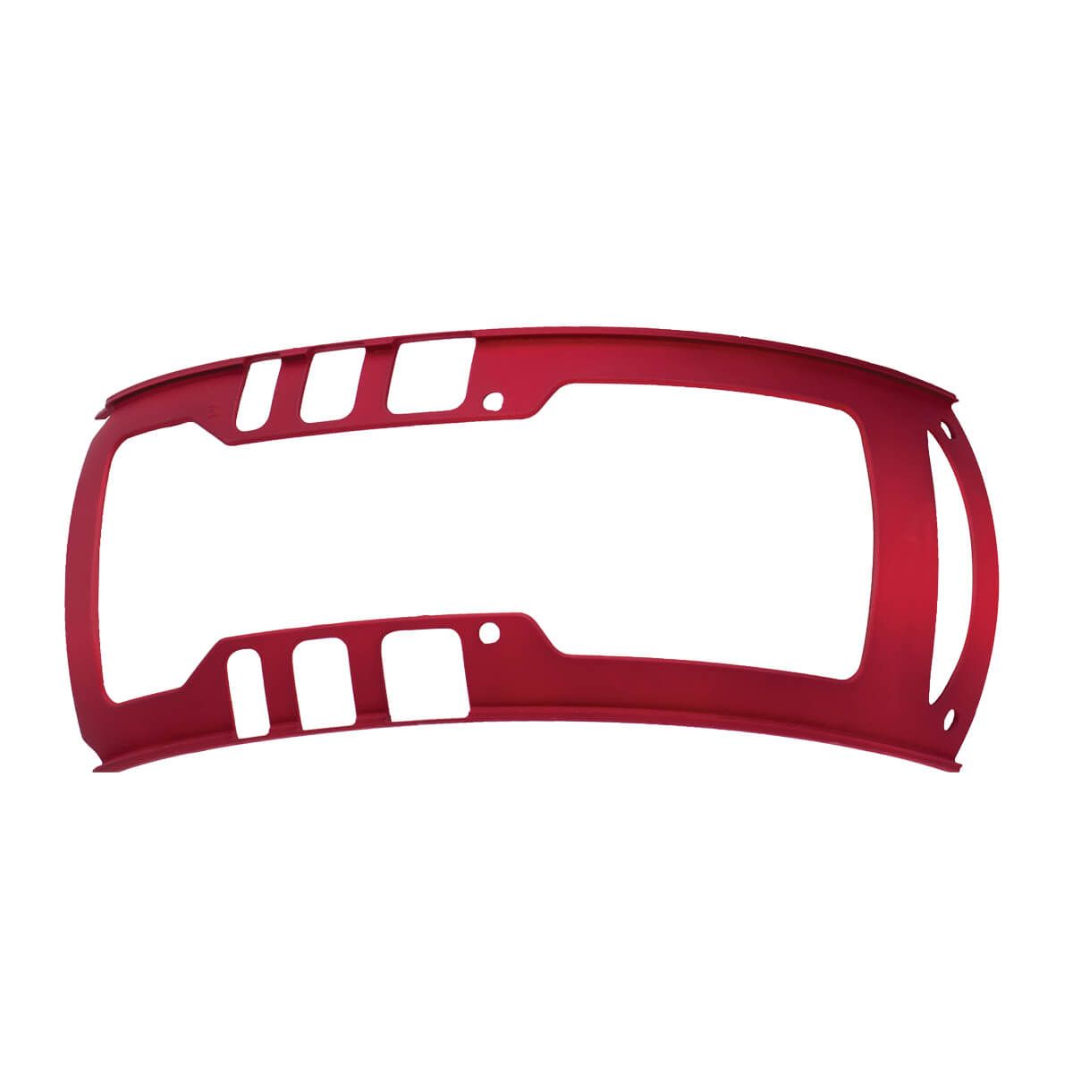 One K MIPS Custom Stripe Rail - Burgundy Matte