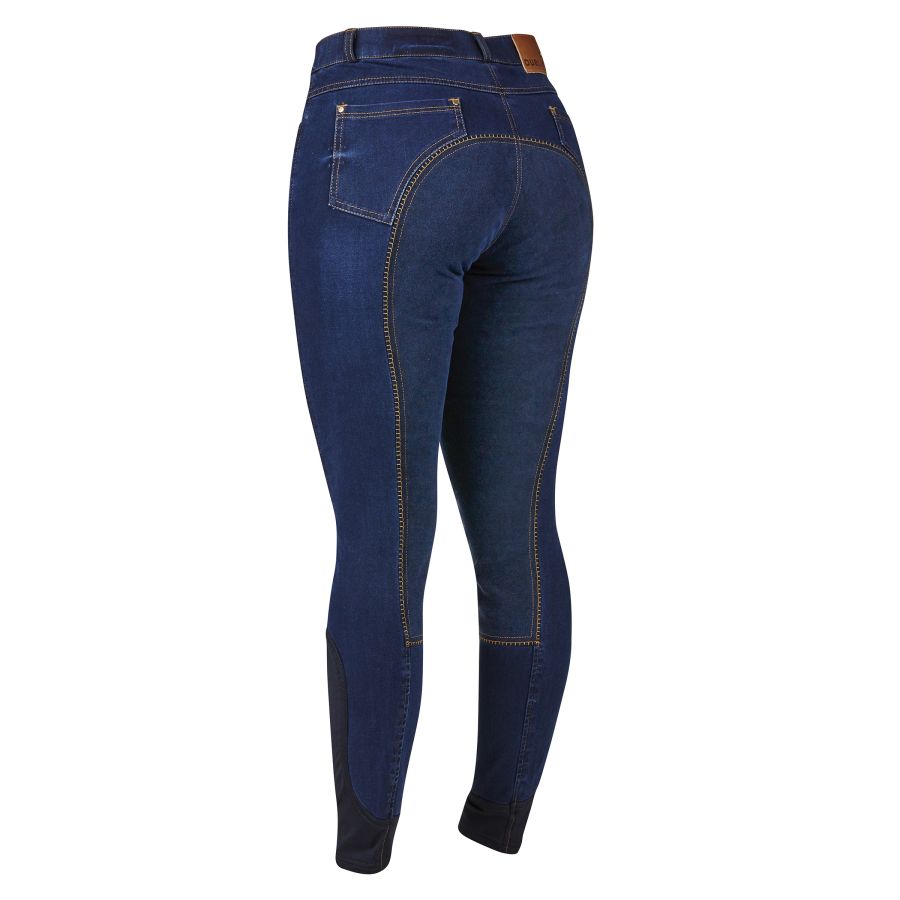 Dublin Shona Full Seat Breeches - Blue Denim