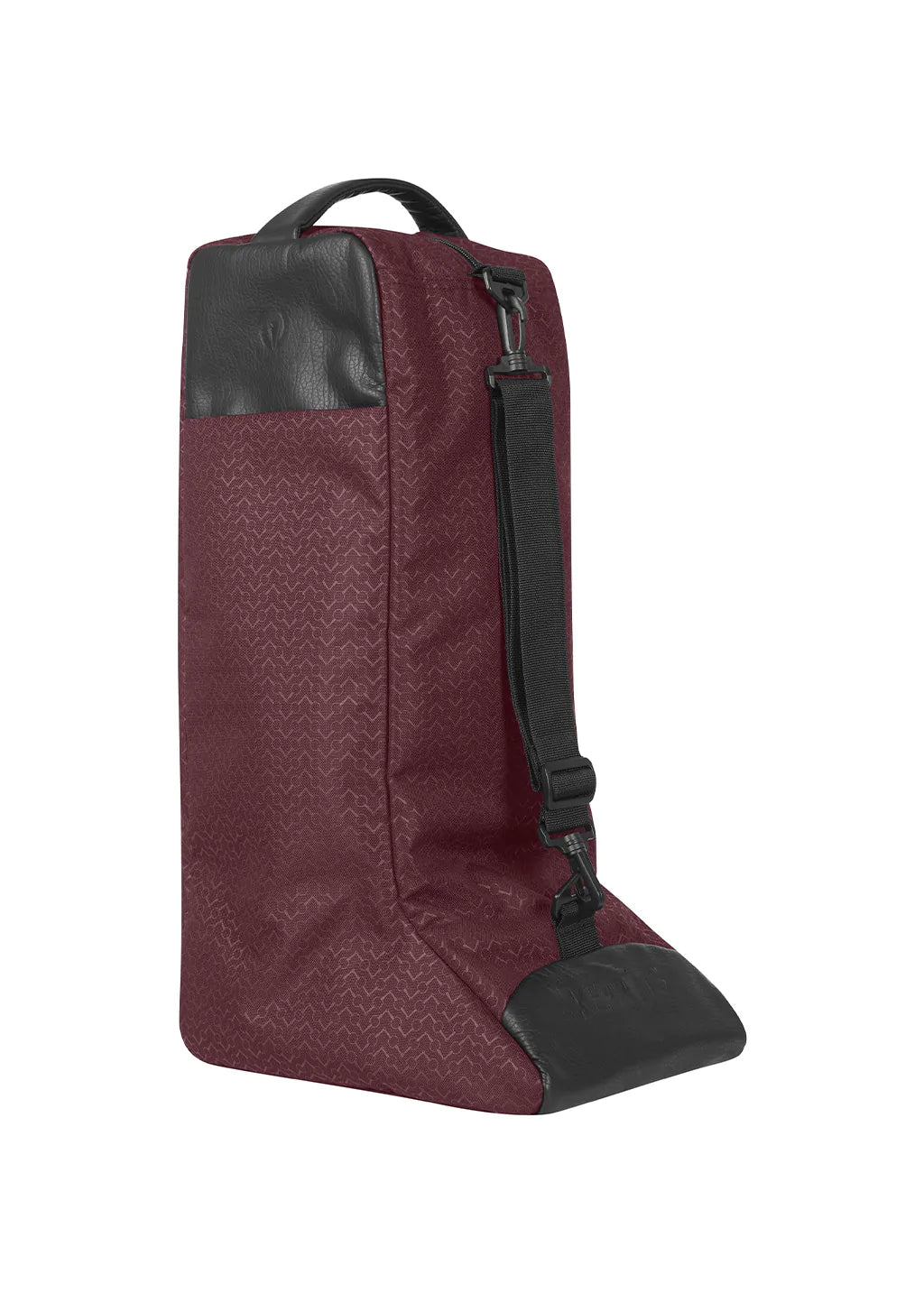 Kerrits EQ Boot Bag - Burgundy Chevron Bits