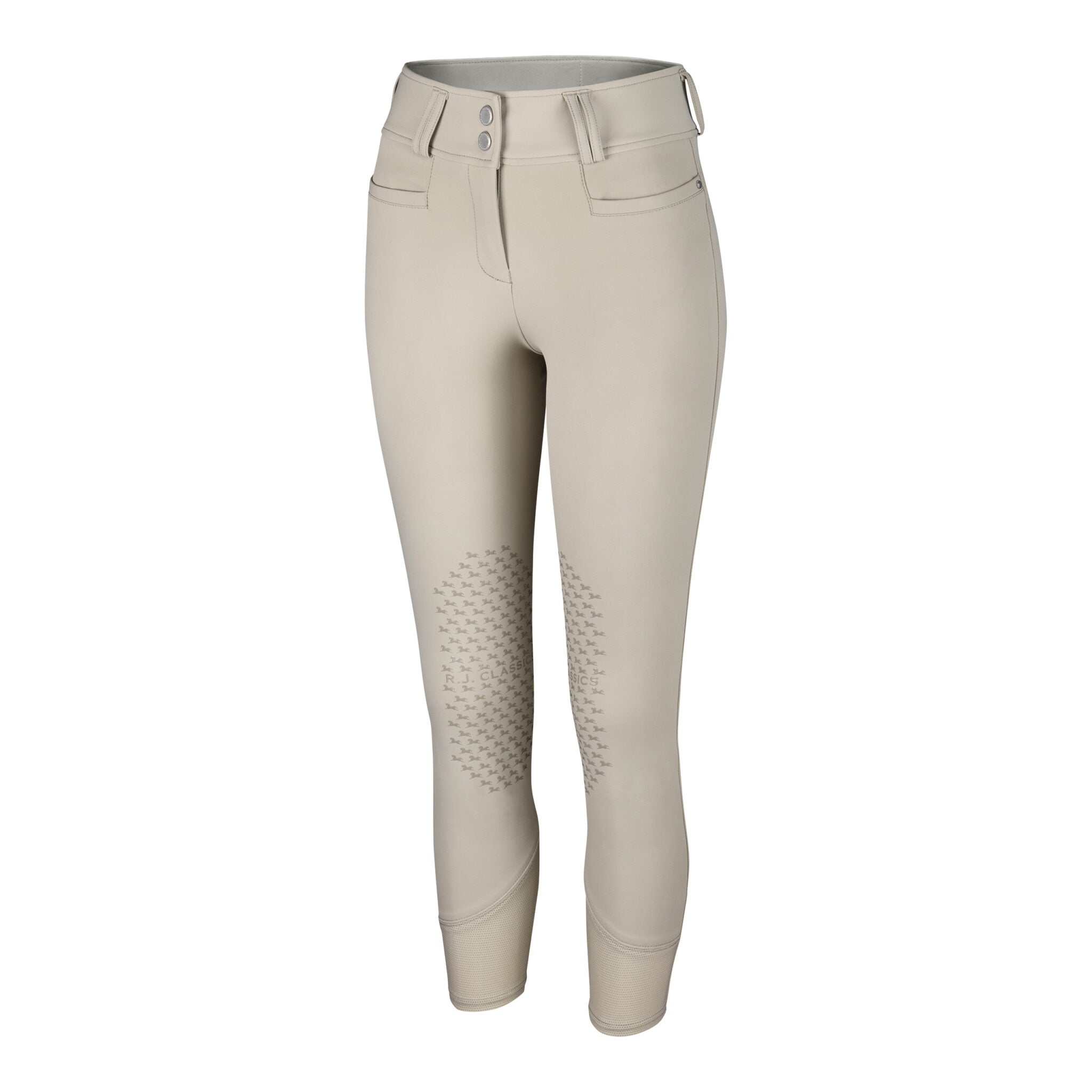 RJ Classic Harper Silicone Knee Patch Breech - Sand