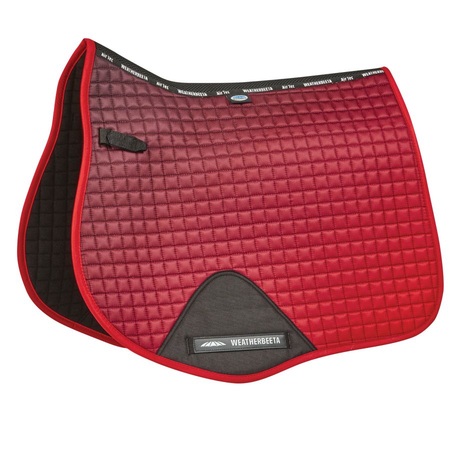 Weatherbeeta Prime Ombre Saddle Pad - Red