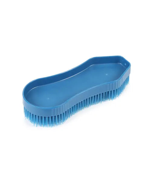 Shires Ezi-Groom Detangler Brush - Blue