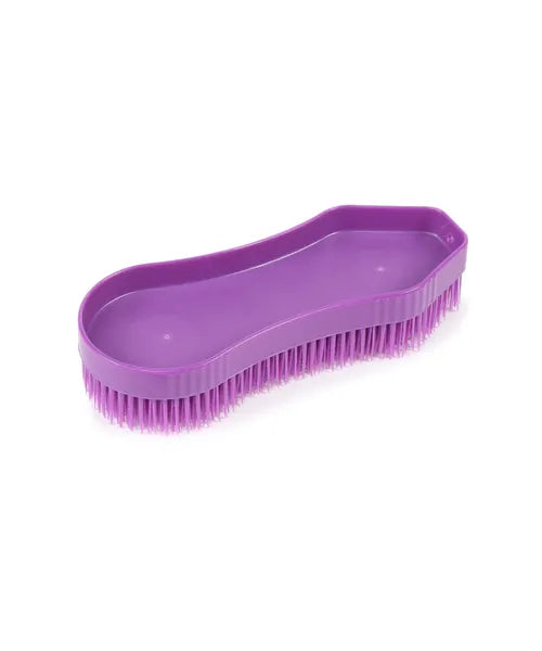 Shires Ezi-Groom Detangler Brush - Purple