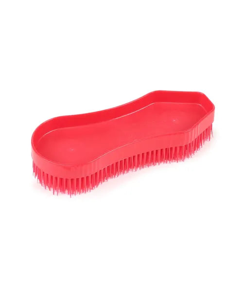 Shires Ezi-Groom Detangler Brush - Red