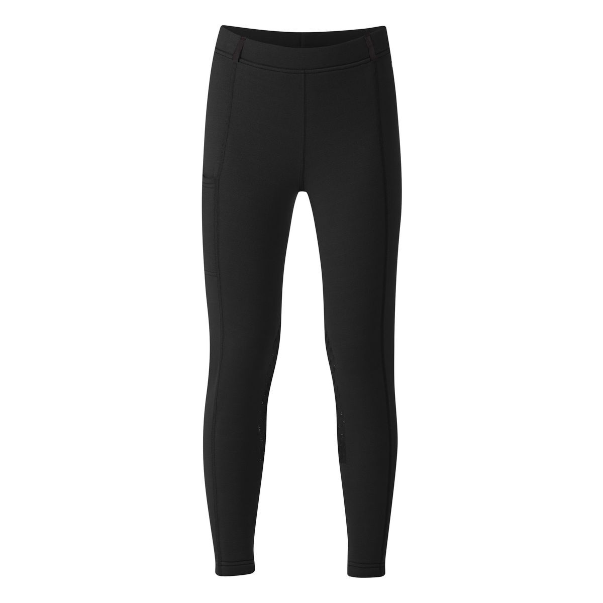 Kerrits Kids Powerstretch II Knee Patch Breeches - Black