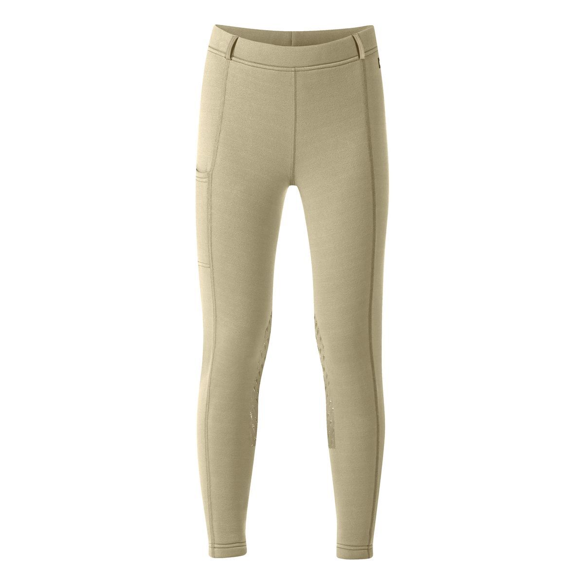 Kerrits Kids Powerstretch II Knee Patch Breeches - Tan