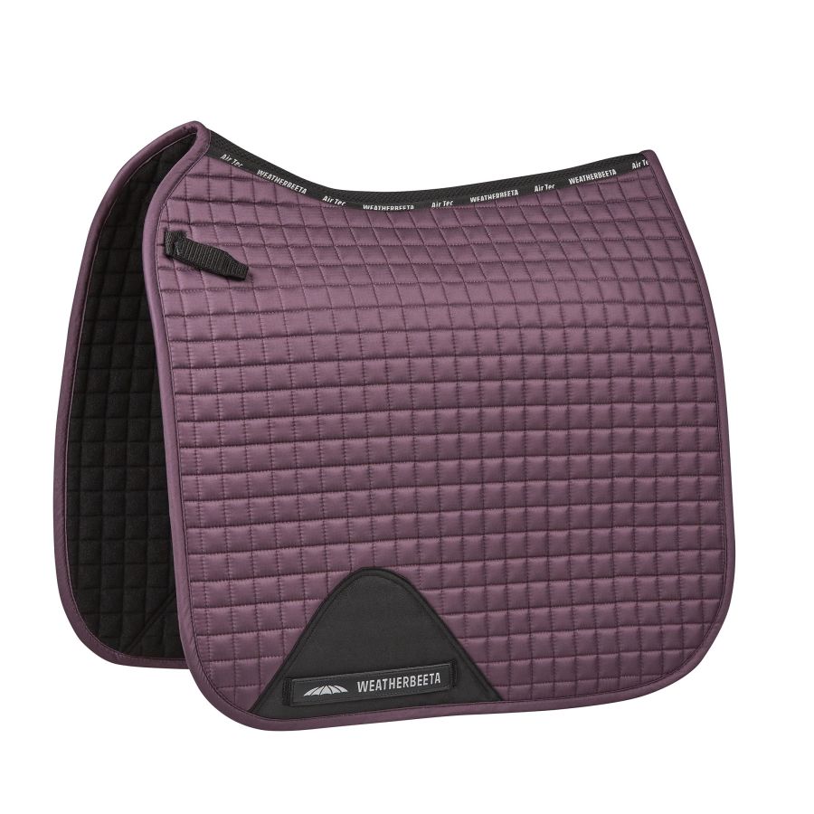 Weatherbeeta Prime Dressage Saddle Pad - Mulberry