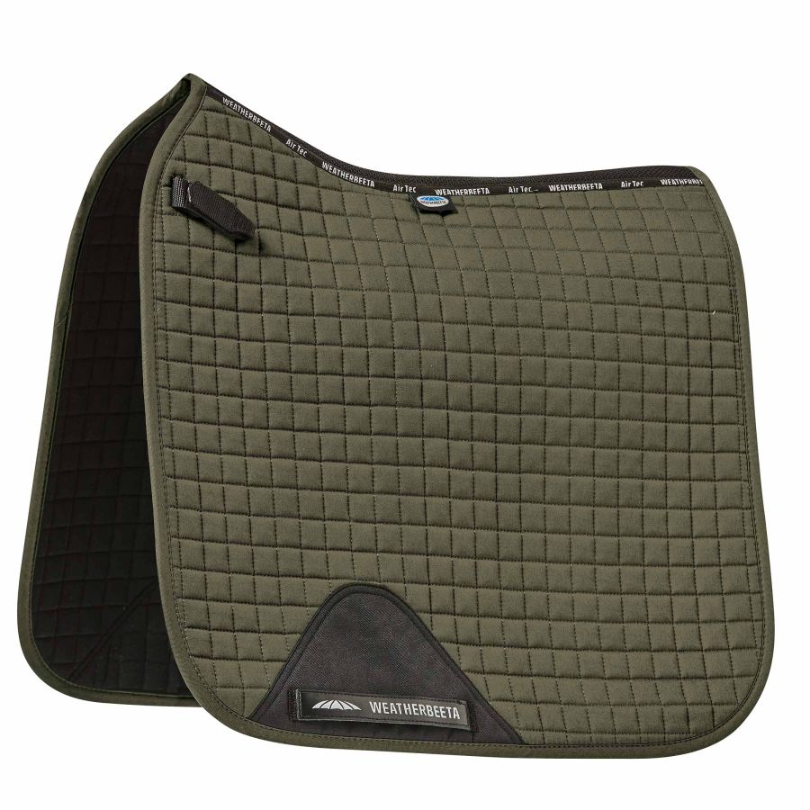 Weatherbeeta Prime Dressage Saddle Pad - Olive