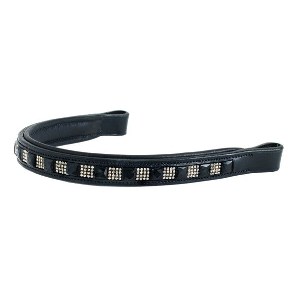 Ovation Princess Browband - Onyx/Black