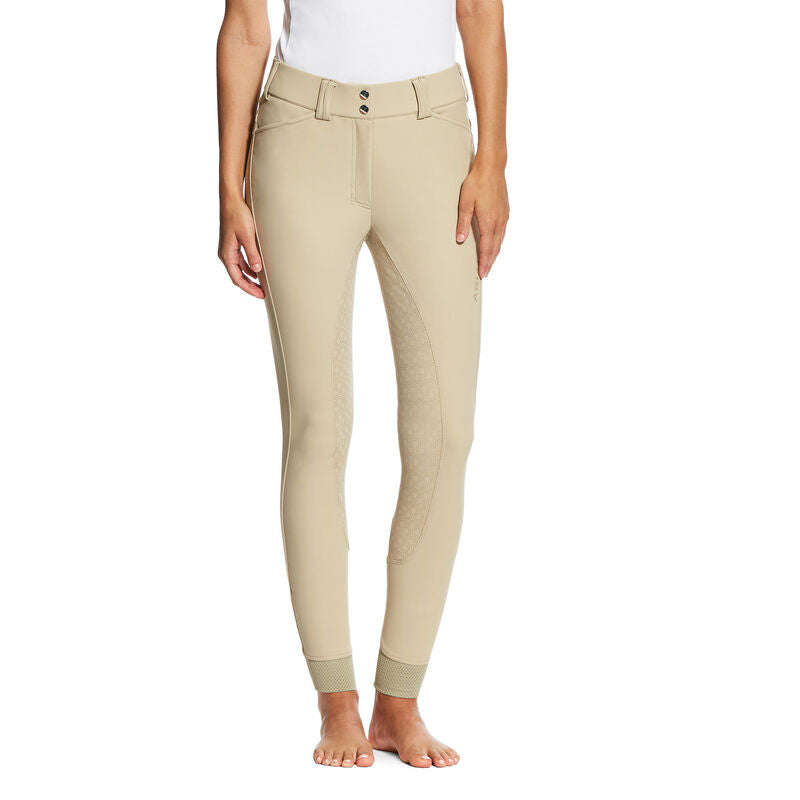 Ariat Tri Factor Grip Full Seat Breech - Beige/Khaki