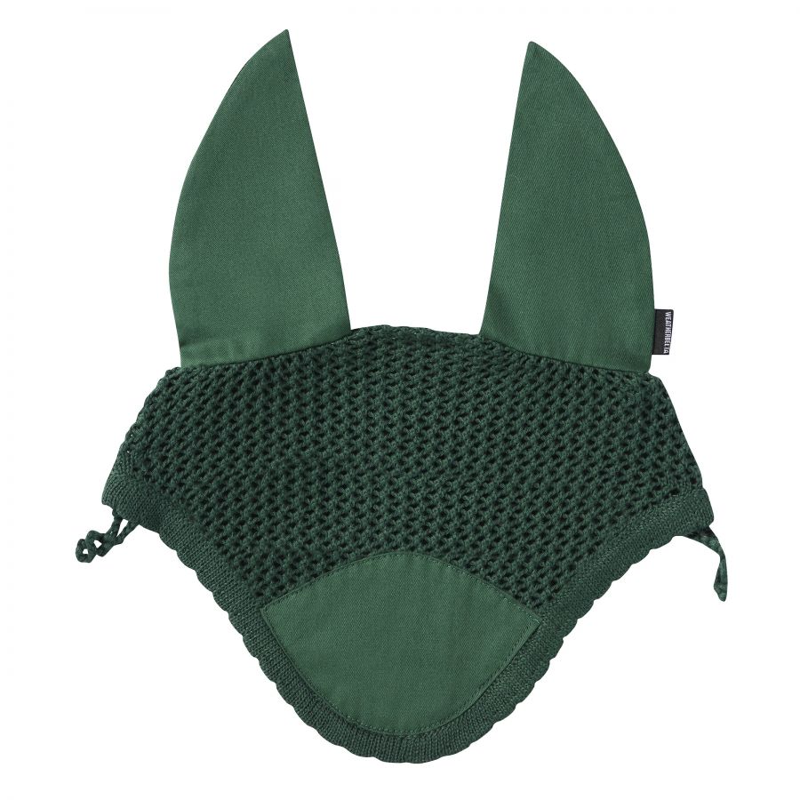 Weatherbeeta Prime Ear Fly Bonnet - Hunter Green