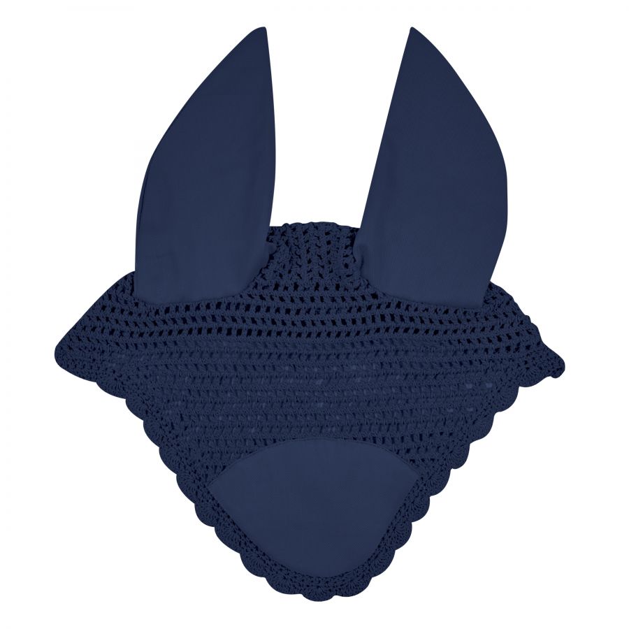 Weatherbeeta Prime Ear Fly Bonnet - Navy