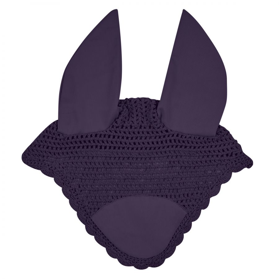 Weatherbeeta Prime Ear Fly Bonnet - Purple