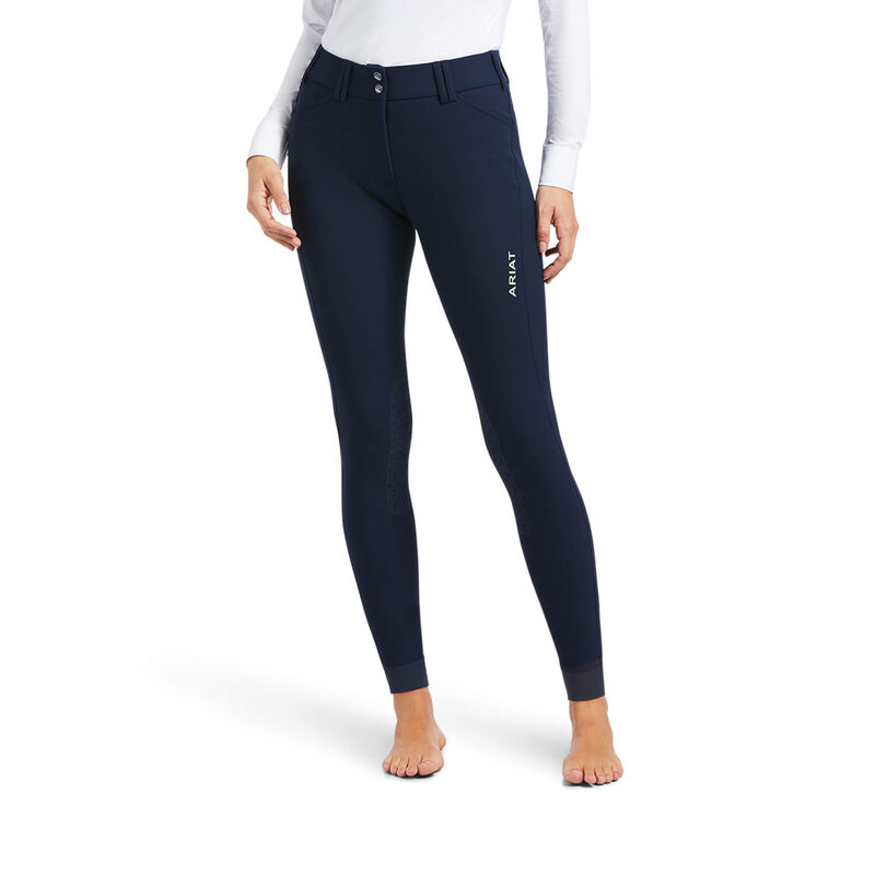 Ariat Tri Factor Knee Patch Breeches - Navy