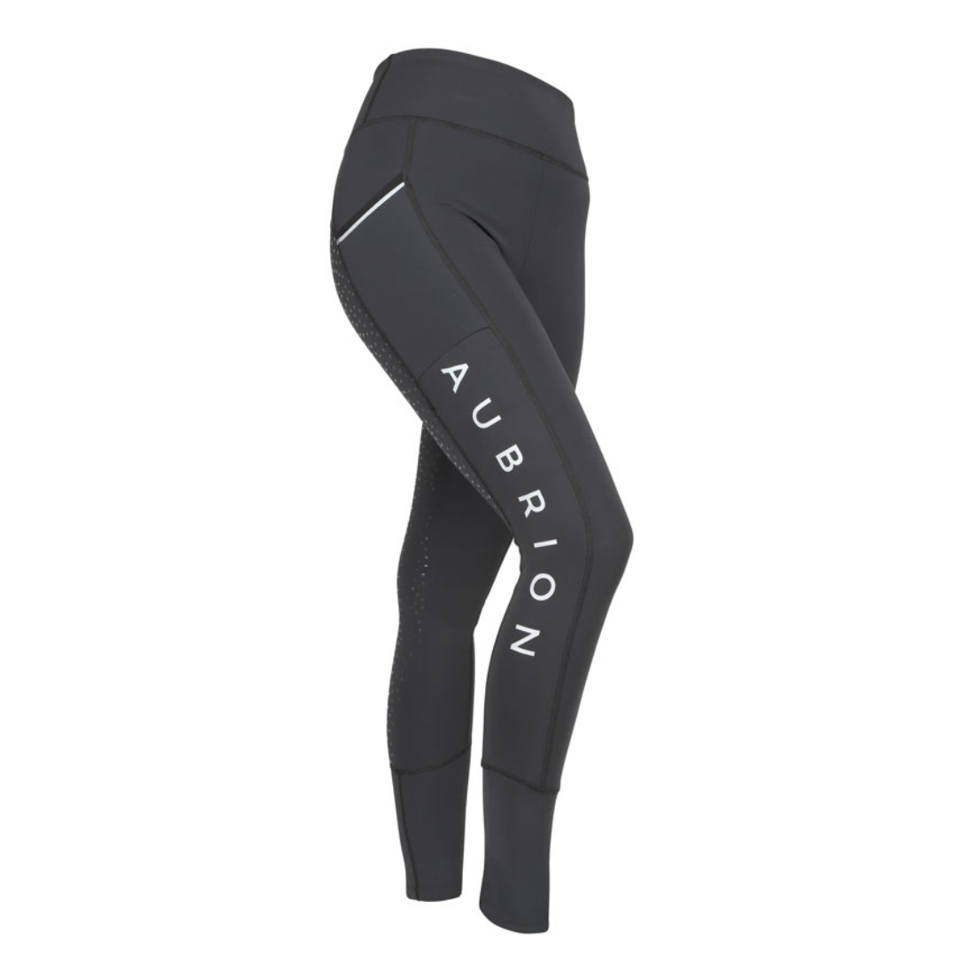 Aubrion Stanmore Kids Riding Tights BOGO SALE - Black