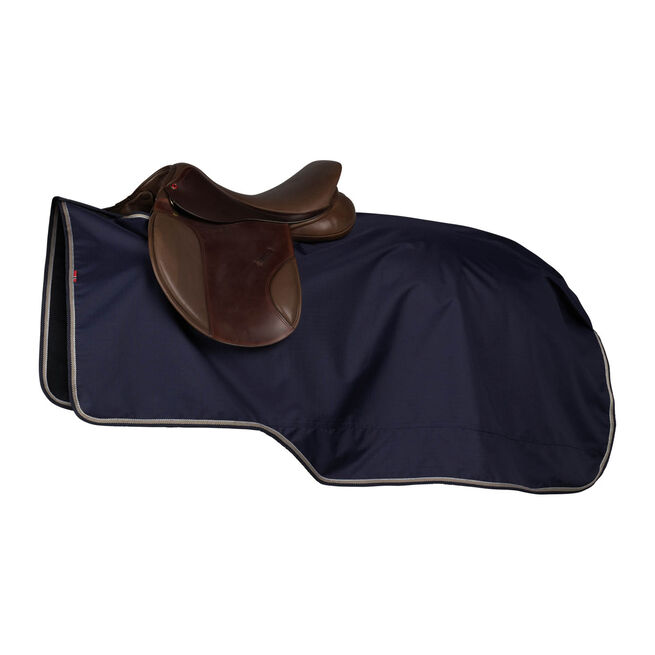 B Vertigo Lachlan 600D Riding Rug with Wool Lining - SALE - Dark Navy