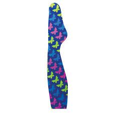 Ovation Kid's Zocks Boot Socks - Bright Butterflies