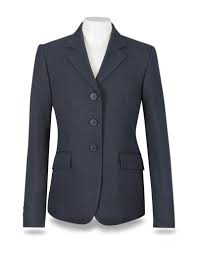 RJ Classics Girls Hampton Show Coat - Navy