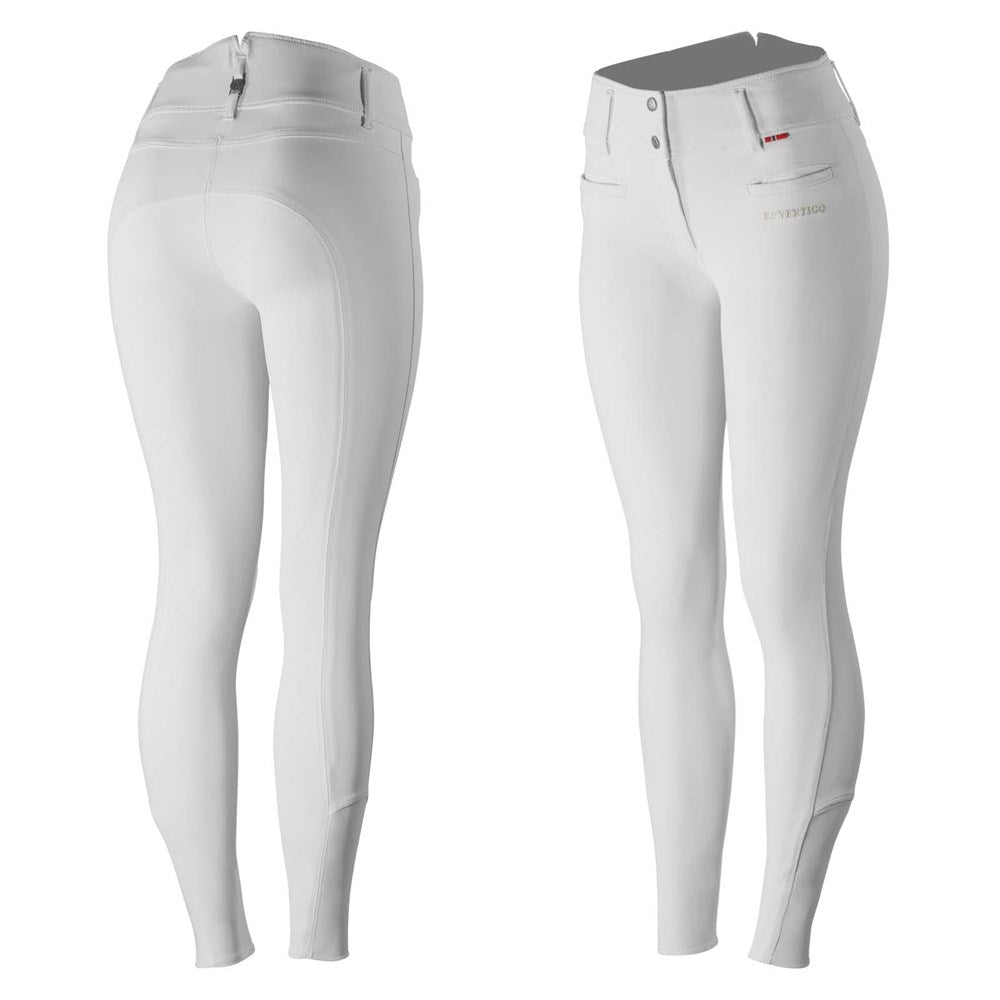 B Vertigo Women's Tiffany Silicone Full Seat Breech - White