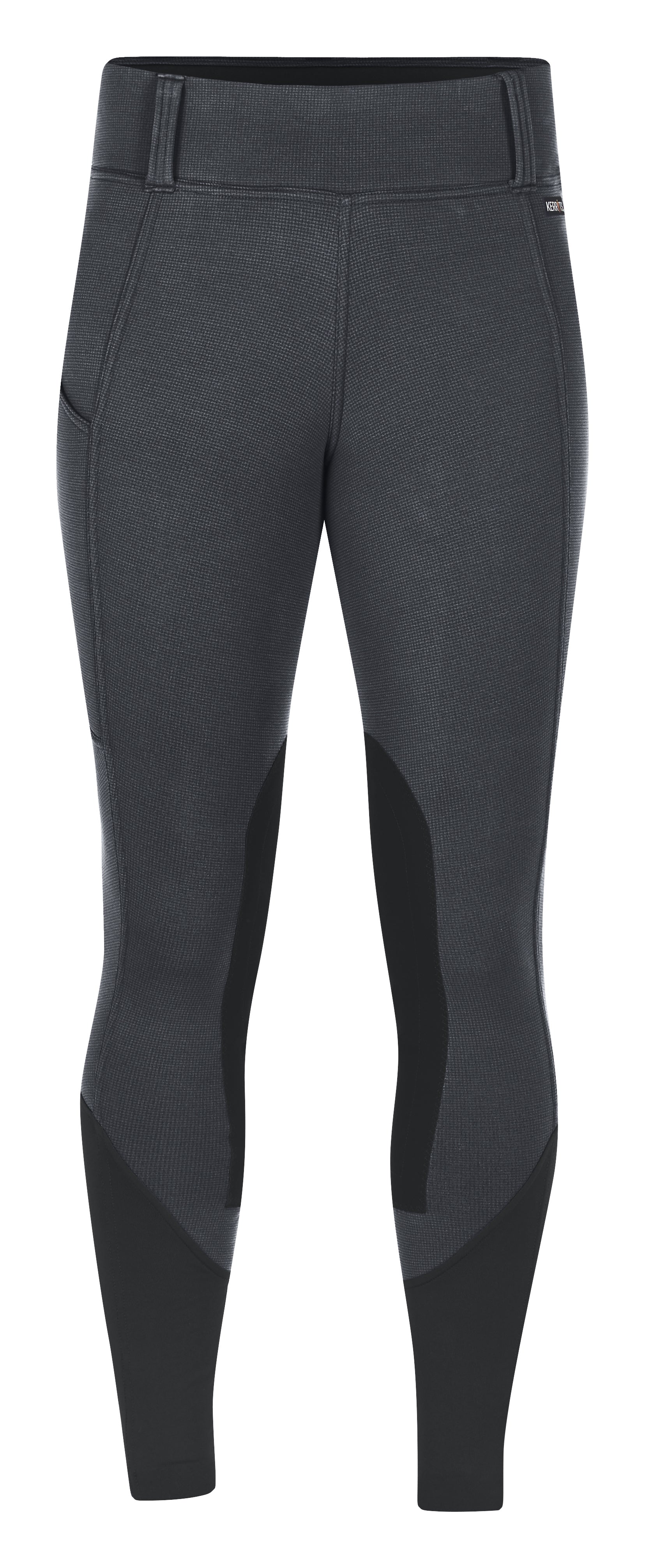 Kerrits Sit Tight Wind Pro Knee Patch Breech - Peppercorn