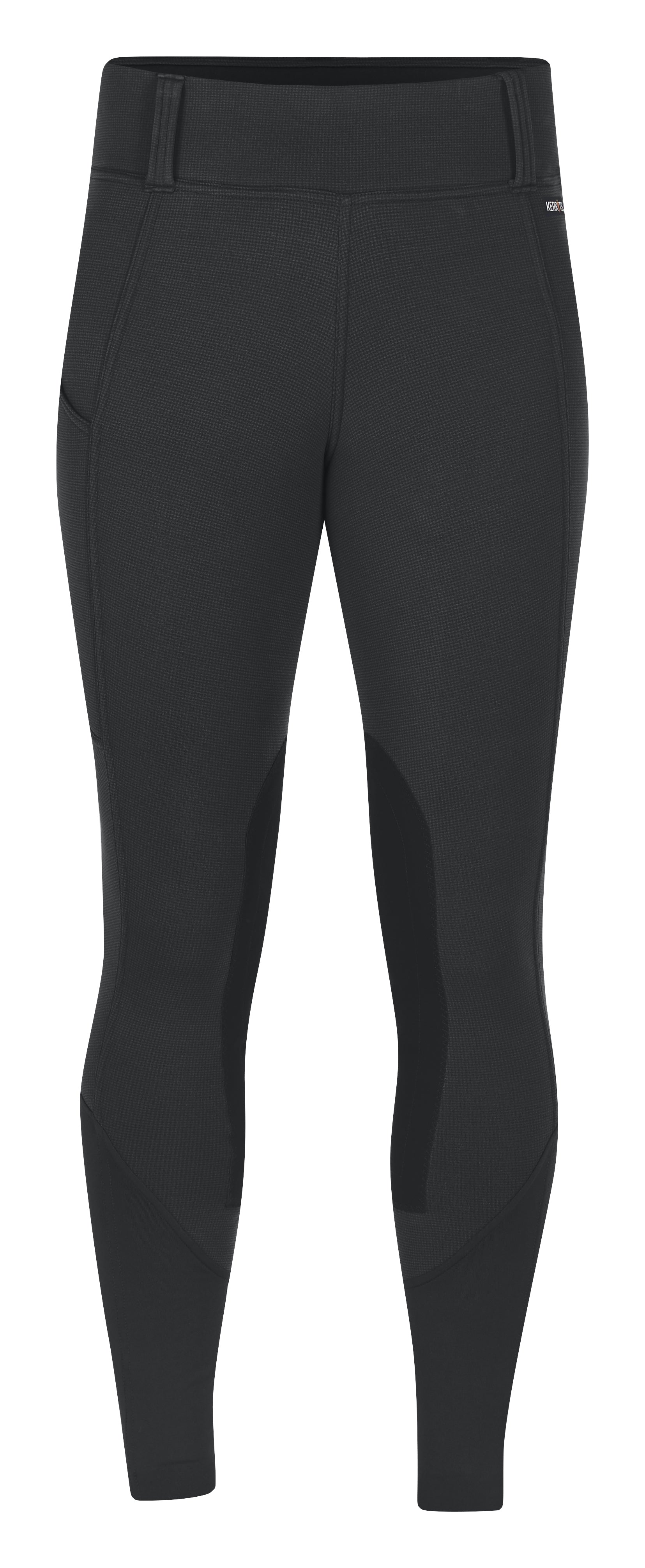 Kerrits Sit Tight Wind Pro Knee Patch Breech - Black