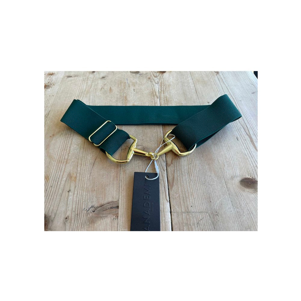 Anademi Gold Bit Stretch Belt - Hunter