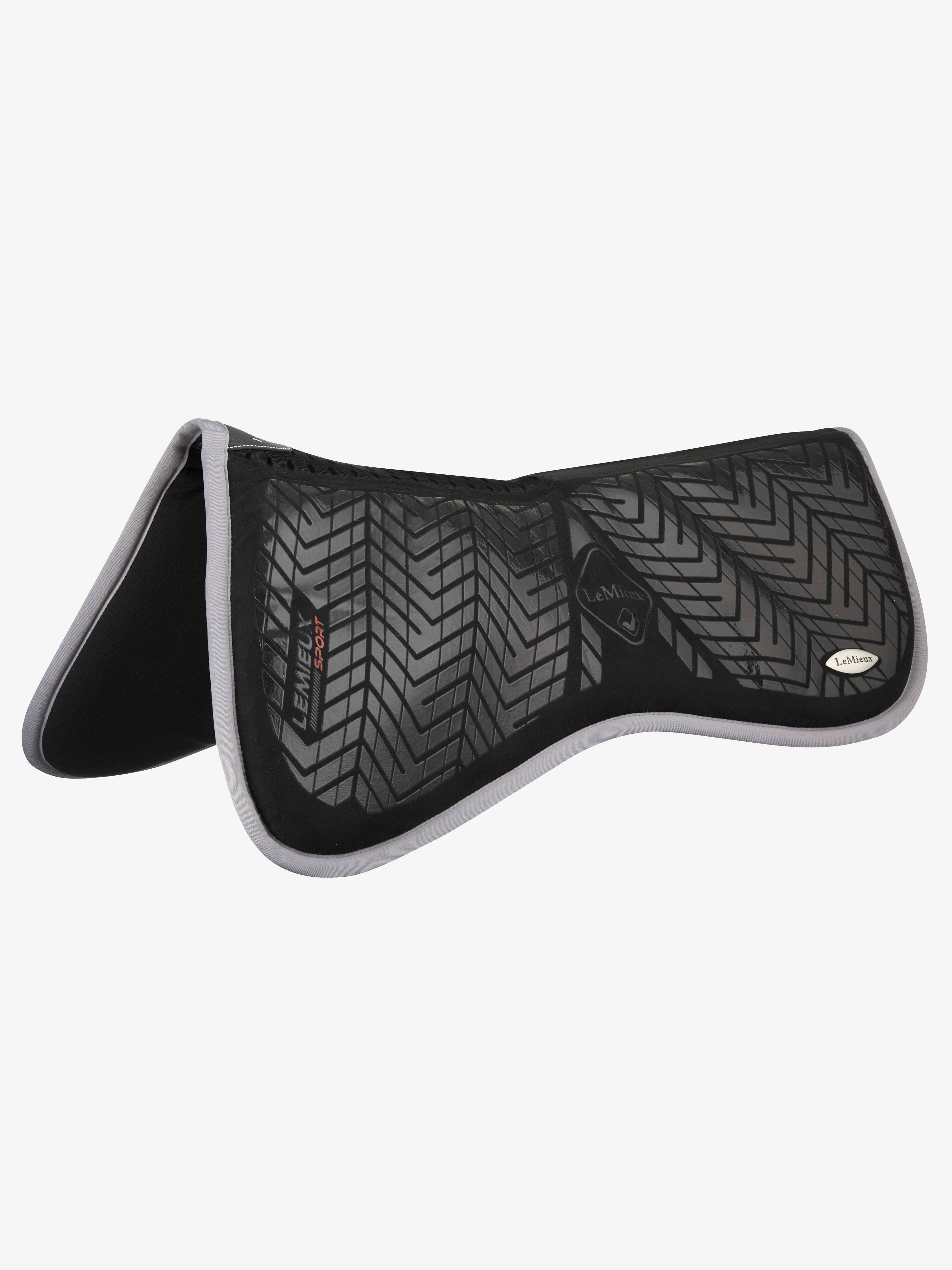 LeMieux Sports Grip Memory Half Pad - Black