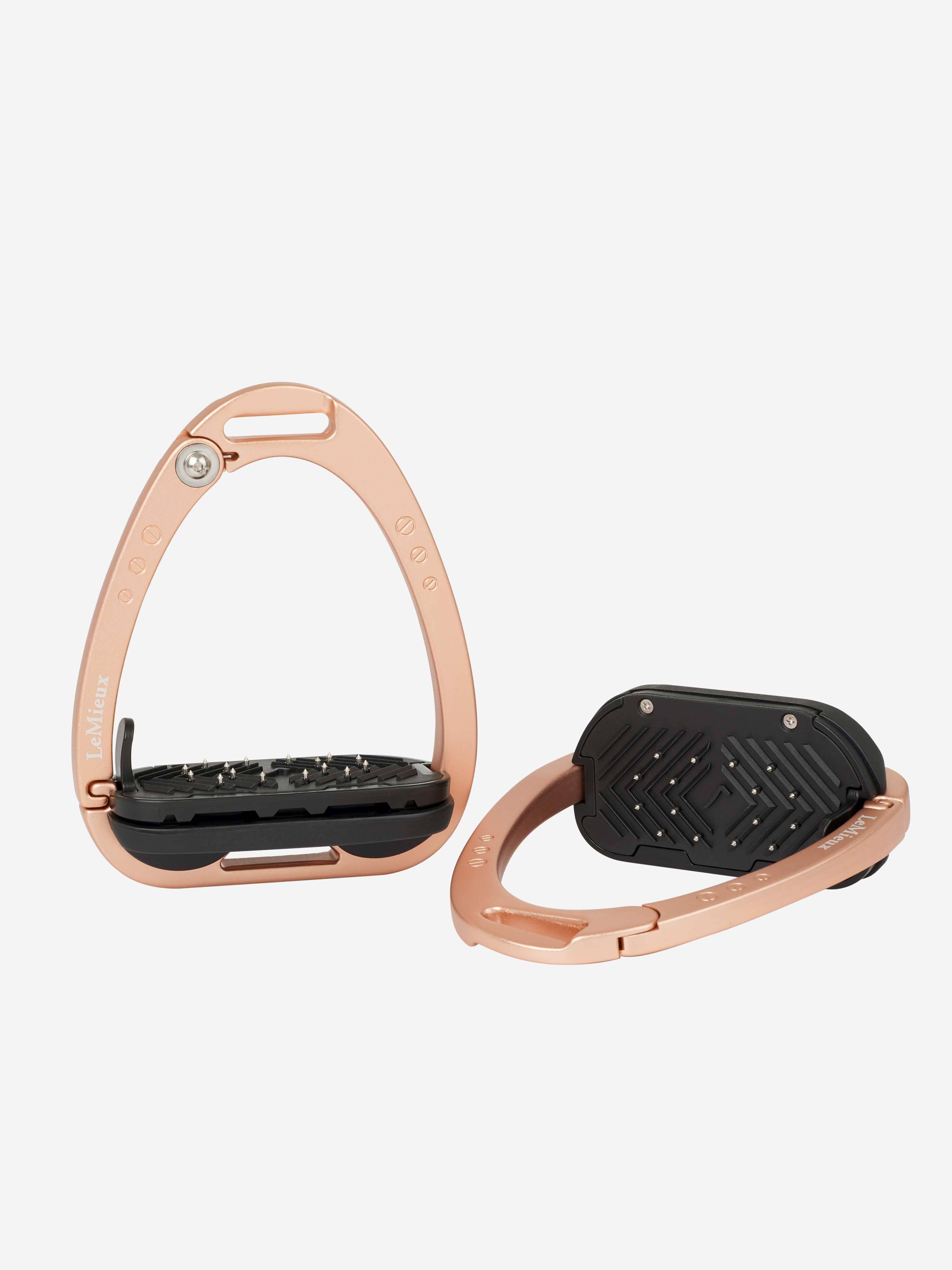 LeMieux Vector Balance Stirrup - Rose Gold